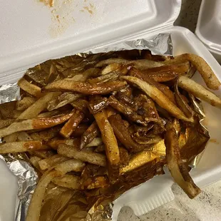Spicy fries