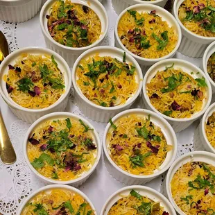 Biryani
Passed and Plated
Indian Fusion Catering
Veg and Non-Veg Menus
Live Catering