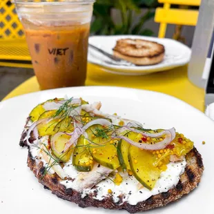 Vietnamese Coffee, The Norwegian Open Face Sandwich