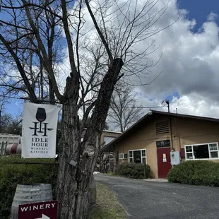 Outside entrance