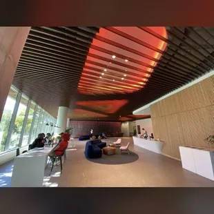 a view of the lobby area