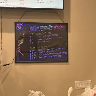 They have specials. Those specials has my heart