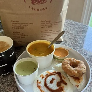 Idly Vada Combo