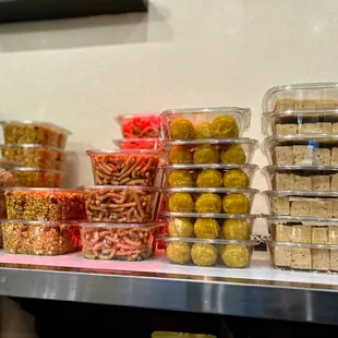  variety of food items