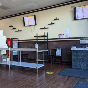  view of the inside of a restaurant