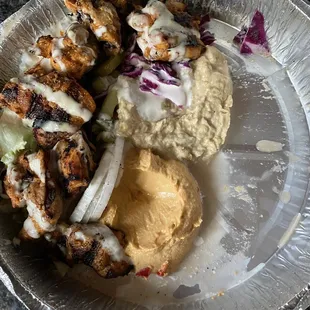 Chicken Kebab Plate