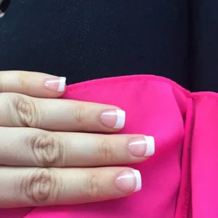 Index finger tip uneven