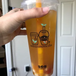 Kumquat fruit tea