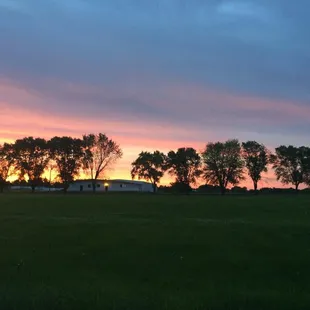 Summer sunset at Idylwood
