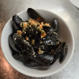 Mussels appetizer