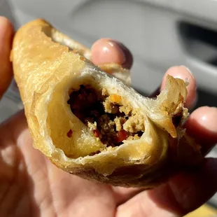 Inside the Beef Sambusa
