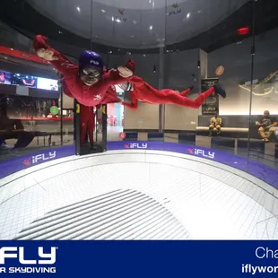 I finally got it as my instructor let me go up really high.