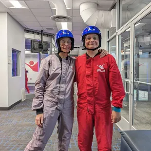 Geared up and ready to fly