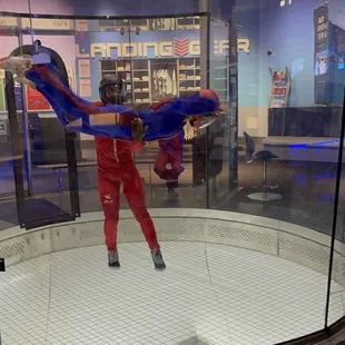 First time and already flying alone after Denzel&apos;s great instructions!
