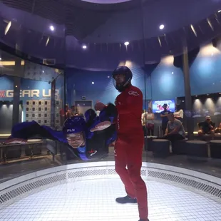 "Look Wendy I can fly!"