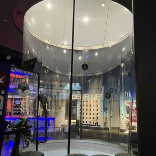 Wind tunnel! Enjoy the flight!