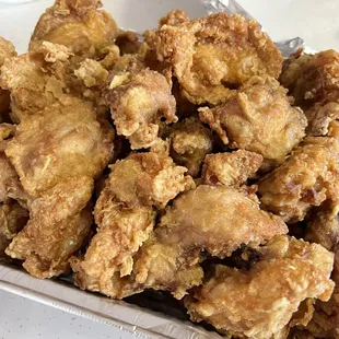 Golden fried chicken