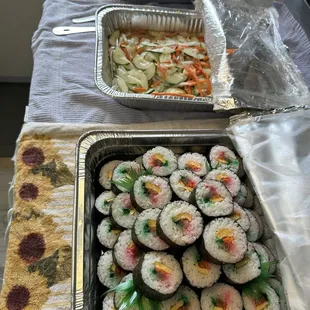 Sushi and Namasu