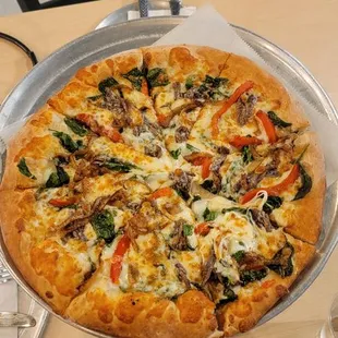 pizza, food