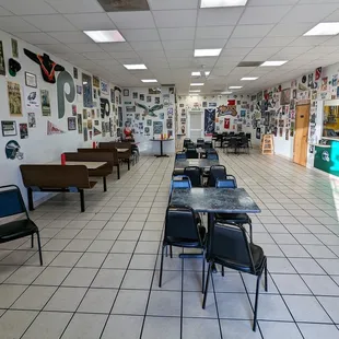 This is an overall view of the dining area.  Photo taken January 6, 2023.