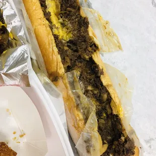 Mushroom Cheesesteak