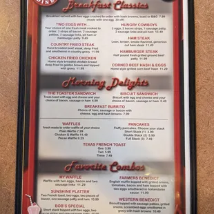 Menu at Iggy&apos;s Diner, Carthage