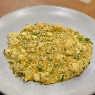 My favorite dish - shrimp risotto. Stunning