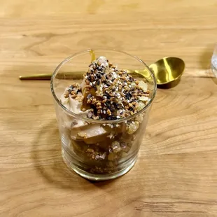 Banana cake (dessert special from Andrés Lara - truly one of the best desserts ever)