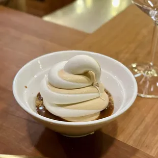 Vanilla/ salted caramel soft serve - incredible