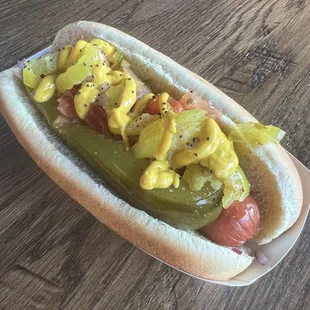 The Grand Slam hot dog