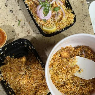 Vijayawada Style Paneer Biryani