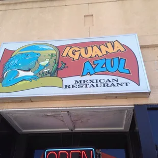 a sign for a mexican restaurant