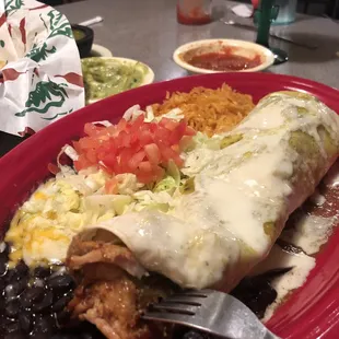 Avocado Carnitas Burrito... Never disappoints!