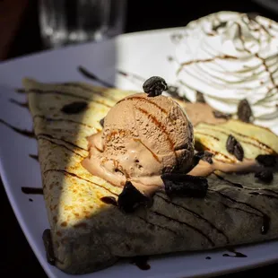 Chocolate Delight Crepe