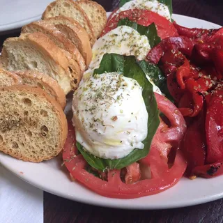 Fresh Mozzarella, Tomato & Basil Plate