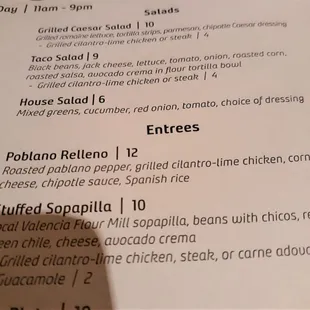 Description of the Poblano Relleno.