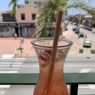 View of Oranjestad, ARUBA from Iguana Joe's Caribbean Bar &amp; Grill
