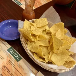 Chips and salsa.