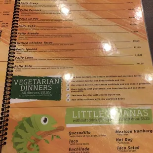 Chicken and Veggie dishes