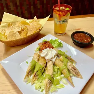 Chicken taquitos