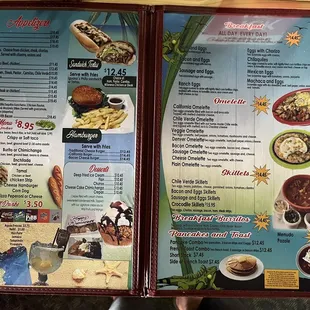 Menu 1/3 (August 2023)