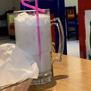 Horchata, rice water drink