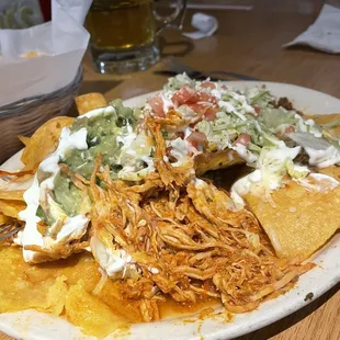 Chicken nachos