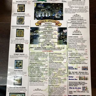 front of new menu (February 2024)