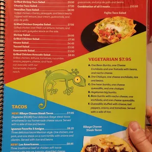 menu, pizza