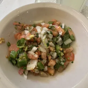 A side of pico made perfectly.