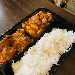 Beef Caldereta and Menudo
