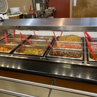 interior, salads
