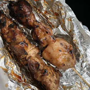 Teriyaki Chicken Skewers