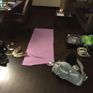 My yoga studio